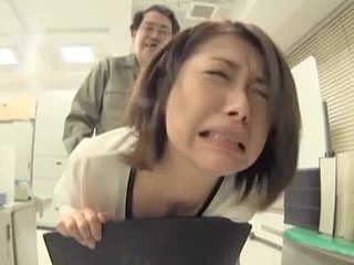 Bizarre Japanese call-girl gets fucked off out of one's mind a handful horny dudes