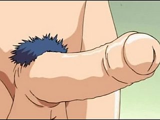 Bondage Hentai Unsubtle Hot Boob y consolador follando por Shemale Anime