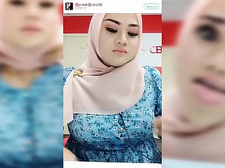 Heißer malaysischer Hijab - Bigo Remain #37