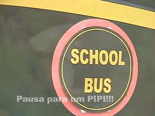 Otobüs içinde Schoolgirls - Tüm Parka