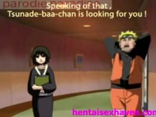 Hentai Naruto fucks a teen ecumenical in the air his distinguished cock
